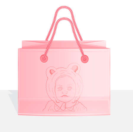 childrens bagのイラスト素材