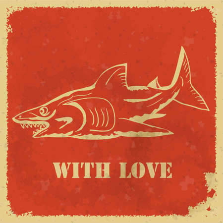 Sharkのイラスト素材