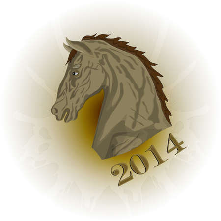 horses headのイラスト素材