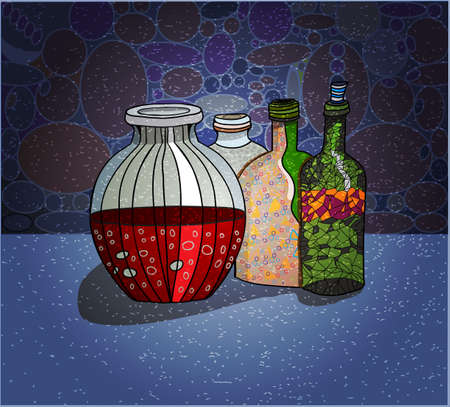 Glasswareのイラスト素材
