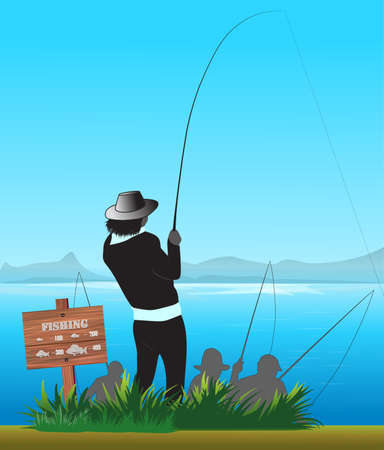 expensive fishのイラスト素材