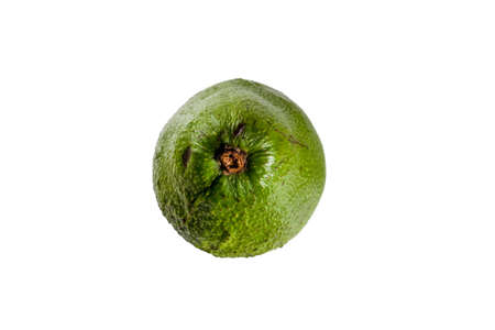 Avocado, halves and whole, isolate on a white background simple pattern