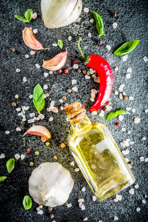 Cooking food stone concreteの写真素材