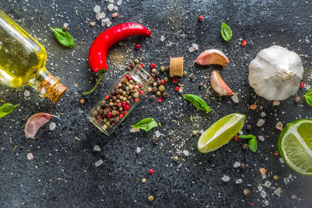 Cooking food stone concreteの写真素材