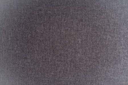 Gray linen fabric weaving backgroundの写真素材