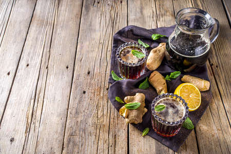 Indian summer refreshment beverage, Panakam Or Gur (Jaggery) Sharbat, Panakaam drink, Traditional...
