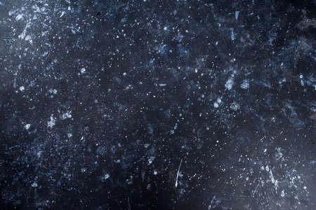 Black concrete or stone background, backdrop, old black wall surface