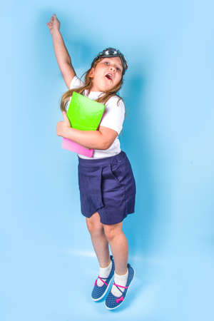 Back to school, Kid's learning inspiration in science education, pursuit to knowledge. Cute primary...
