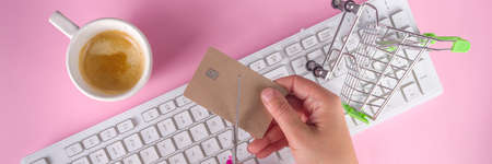 Buy nothing day background, International day of protest against consumerism and shopping days conceptの写真素材