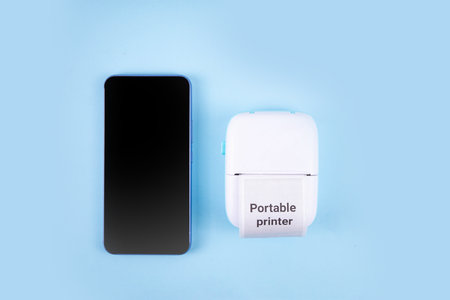 Portable Photo Printer, Mobile thermal pocket printer printer device with laptop, smartphone, mobile...