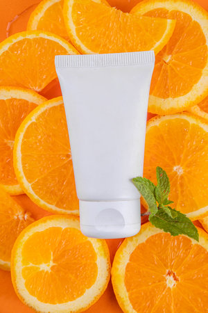 Orange citrus Vitamin C face care - cream, serum. mask, face cleaner, antioxidant moisturizer skin...