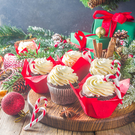 Set of Halloween sweets and candies. Various kids treats for Halloween - candy, sweets, with school lunchbox and bucket, flatlay copy space top viewの写真素材