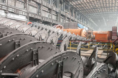 ore-dressing treatment with classifiers in mining-and-processing integrated workの写真素材