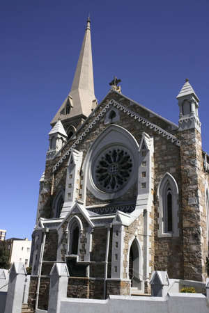 A place of worship in the centre of townの写真素材