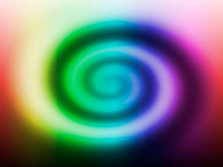 Twirl shape background with the spectrum colors の写真素材
