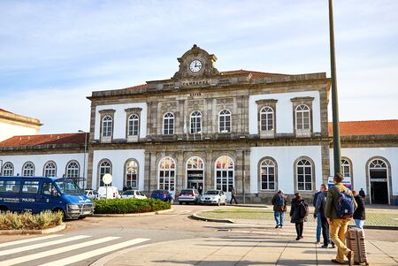 Porto, Portugal, 11 of December 2018 : The Campanha Railway Station opened in 1877のeditorial素材