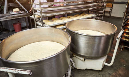 Dough ripening and raising mold for production and baking of hot bread and baguette