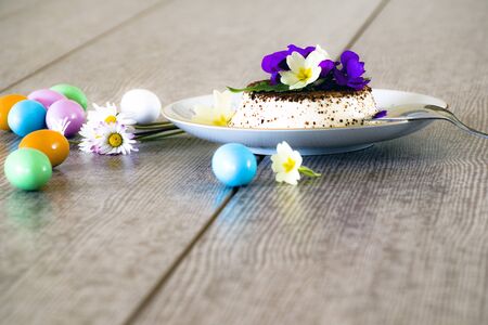 The panna cotta, delicacy to cheer Easter