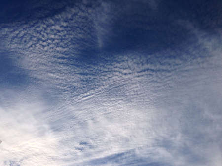 Soft white clouds in the Southern California sky