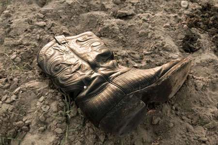 Cowboy bootの写真素材