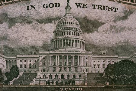 macro of fifty dollar bank note from dollar seriesの写真素材