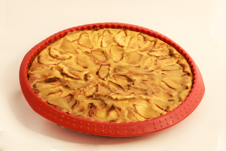 apple cakeの写真素材