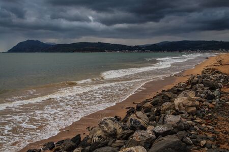 Laredo beachの写真素材