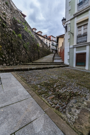 Old town streetの写真素材