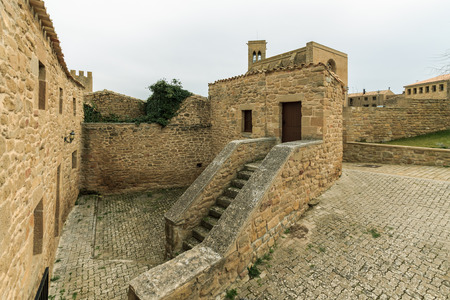 Panoramic of Artajonaのeditorial素材