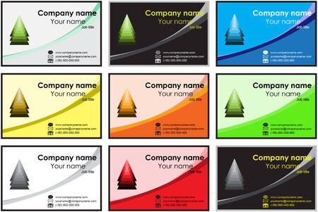 Business cardのイラスト素材