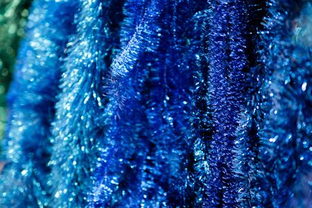 Christmas decoration on abstract background. Blurred background.の写真素材