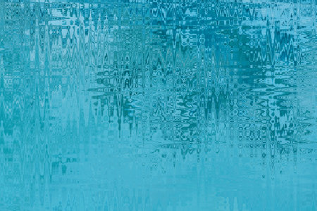modern abstract blue background design with layers of textured white transparent material in...