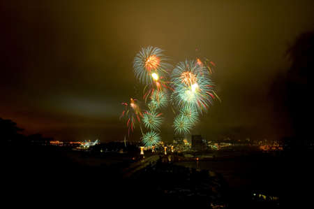 Malaysia International Fireworks Competition 2008の写真素材