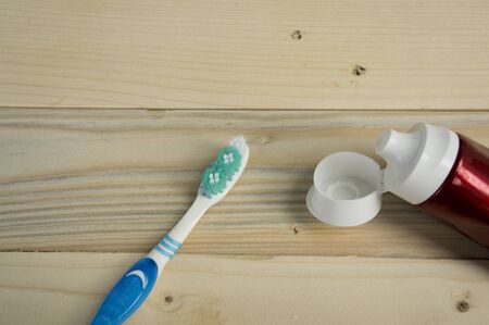toothbrush brush held hold dental dentist handholdの写真素材