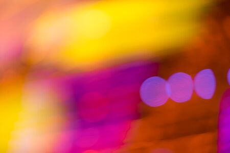 Blurred light ray defocus night glowの写真素材