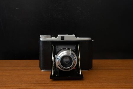 Classic Vintage Medium Format Folding Camera with A 120mm Film