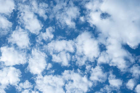 The vast blue sky and clouds sky