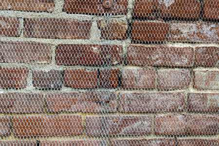 Antique brick background with grunge.の写真素材