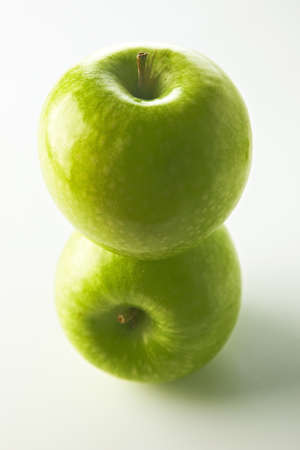 two applesの写真素材