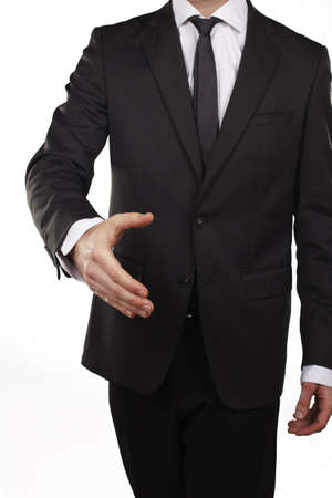 Cropped view of business manの写真素材