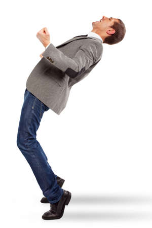 Stressed businessmanの写真素材