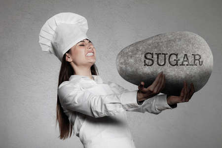 Unhealthy food conceptの写真素材