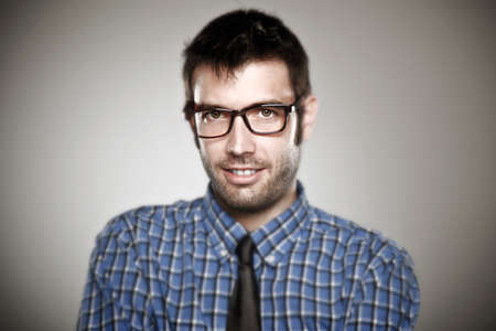 Young man face, high detailed portrait.