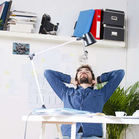 Creative man の写真素材