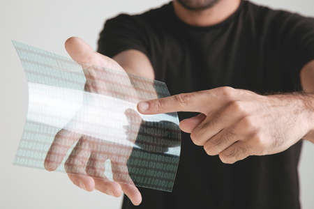 Graphene applicationの写真素材