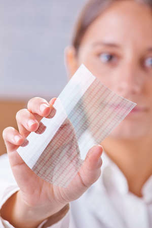 Transparent of graphene application の写真素材