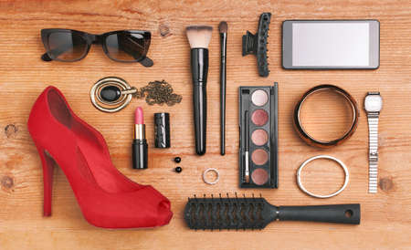Still life of fashion woman の写真素材