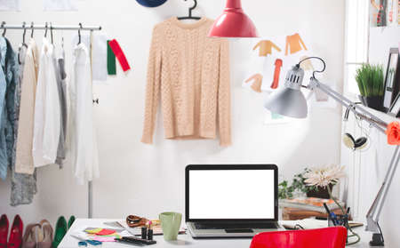 Room of a fashion blogger 