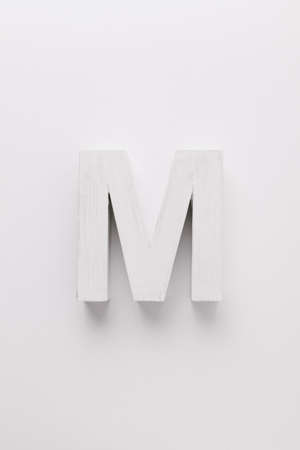 Big letter isolated on white.の写真素材