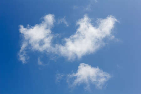 Cloud in blue skyの写真素材